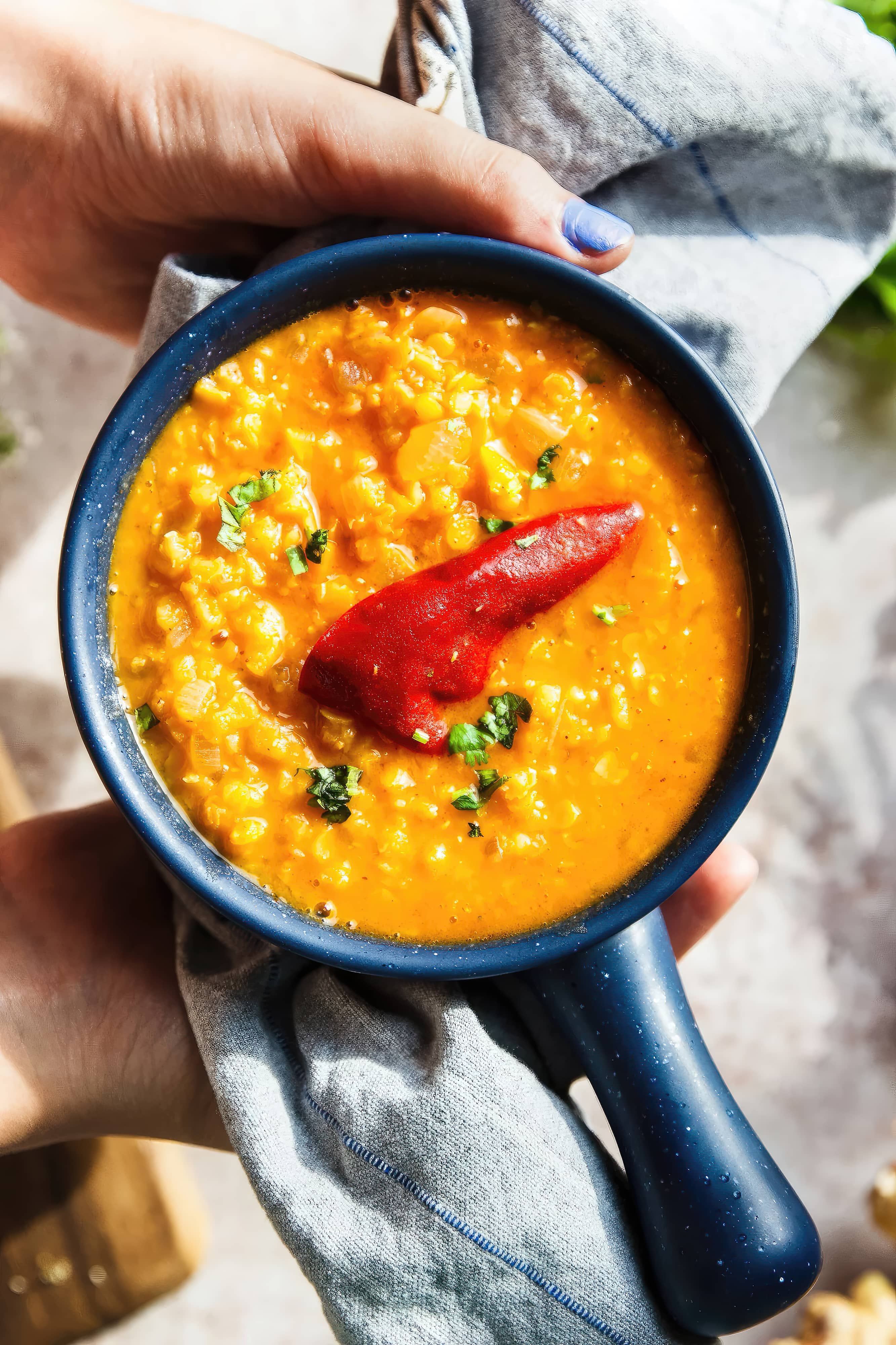 Image of spicy lentil soup