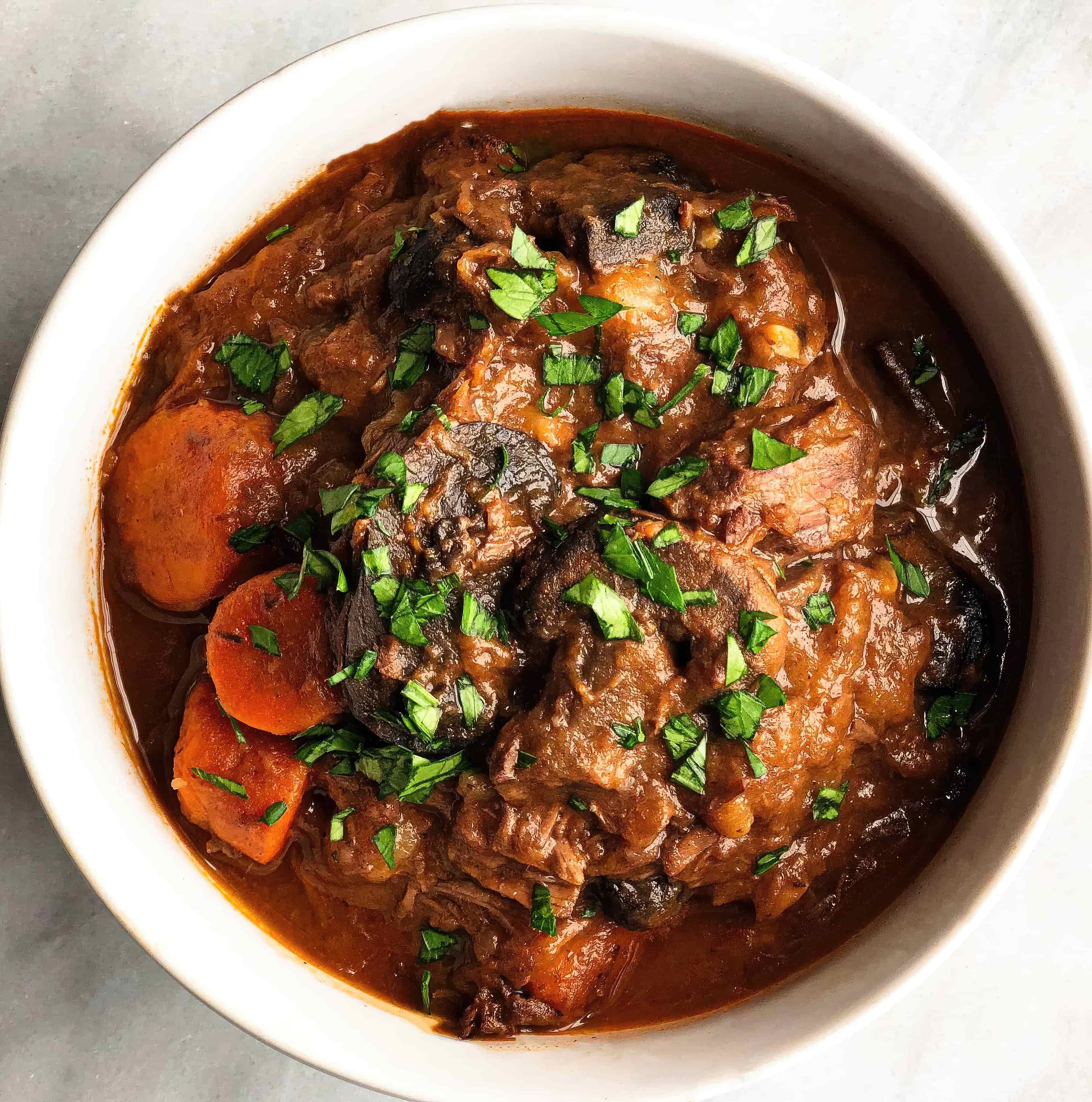 Image of slow cooker dairy-free beef stew