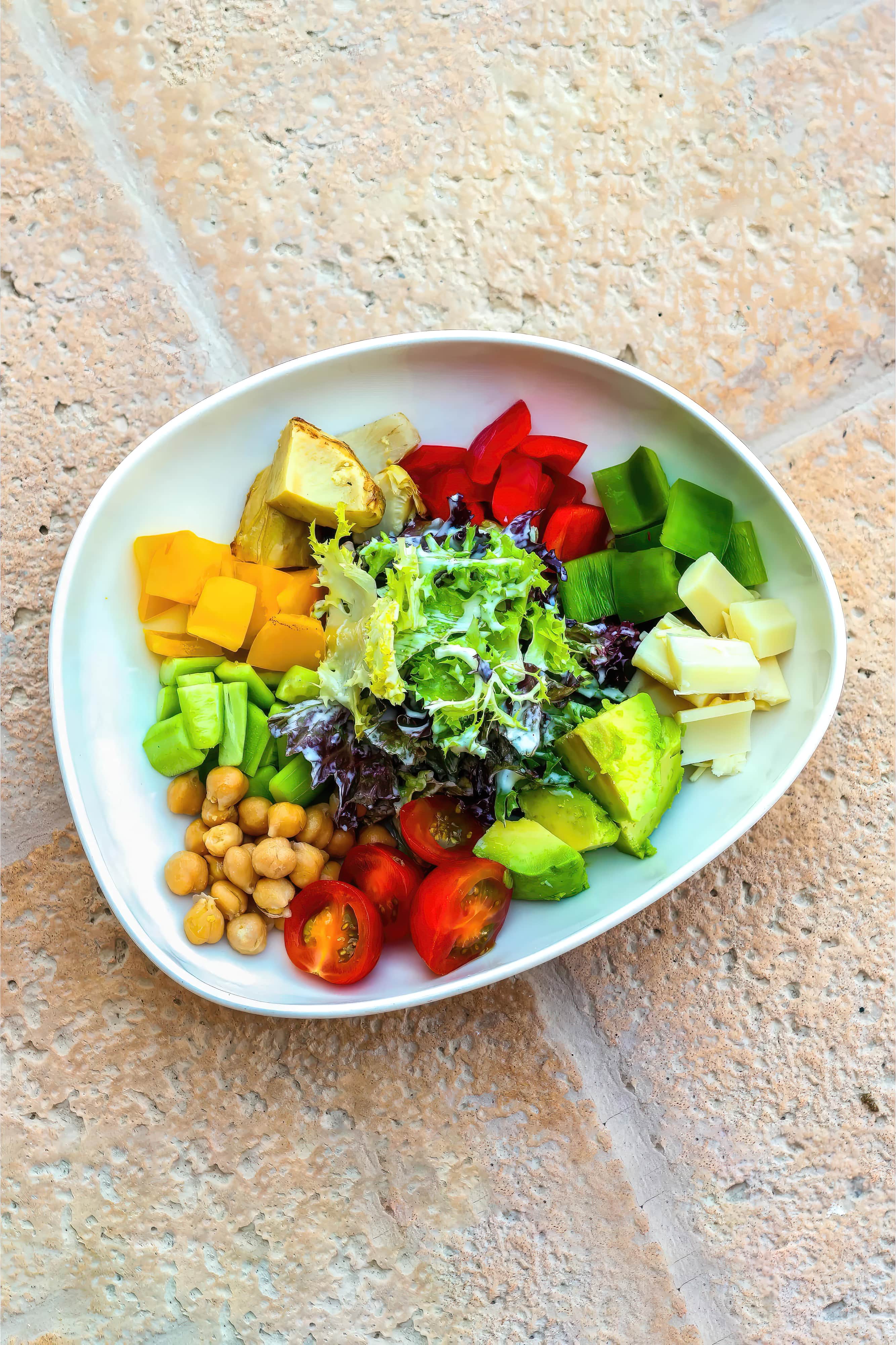 Image of vegan cobb salad