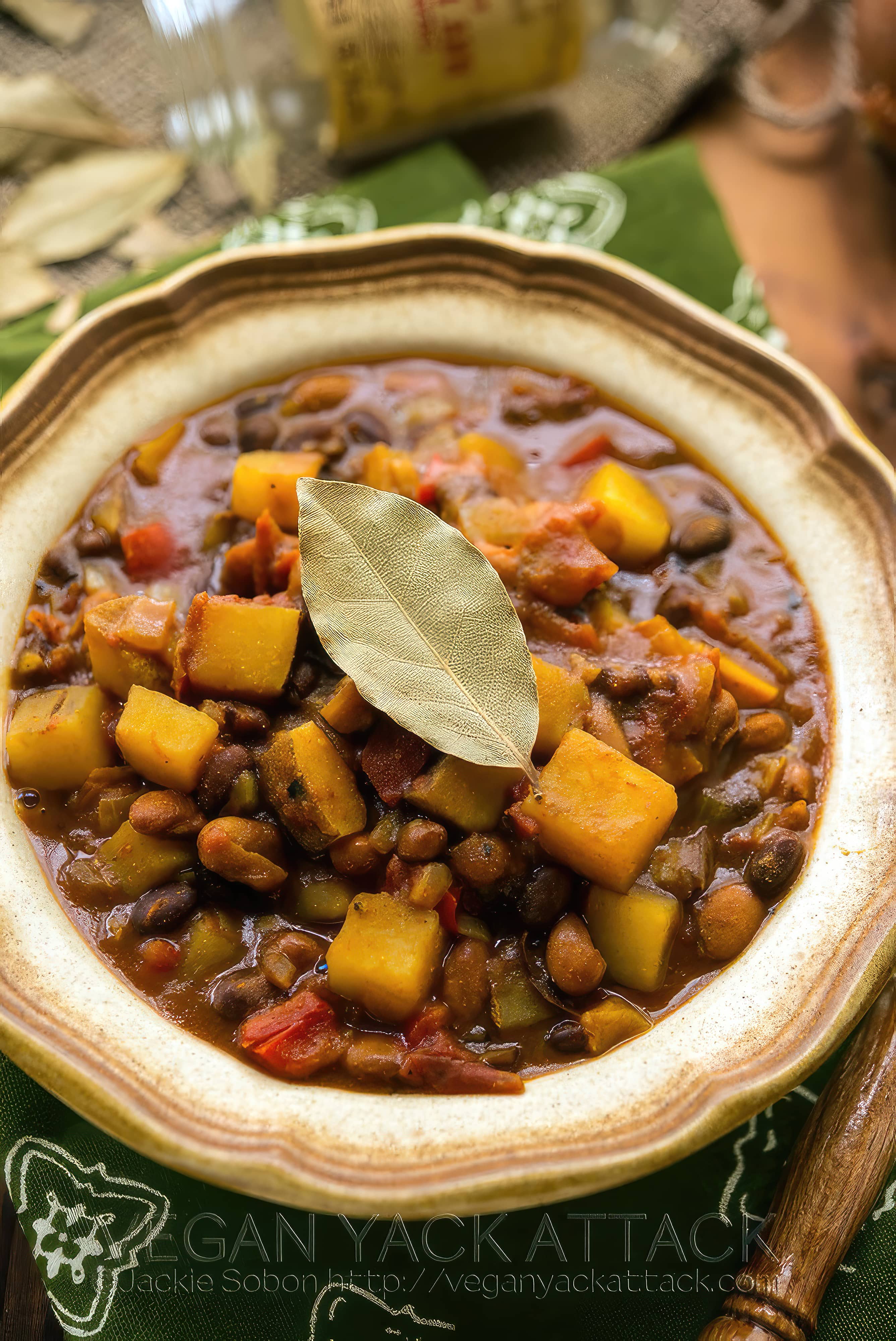 Image of slow cooker potato curry chili