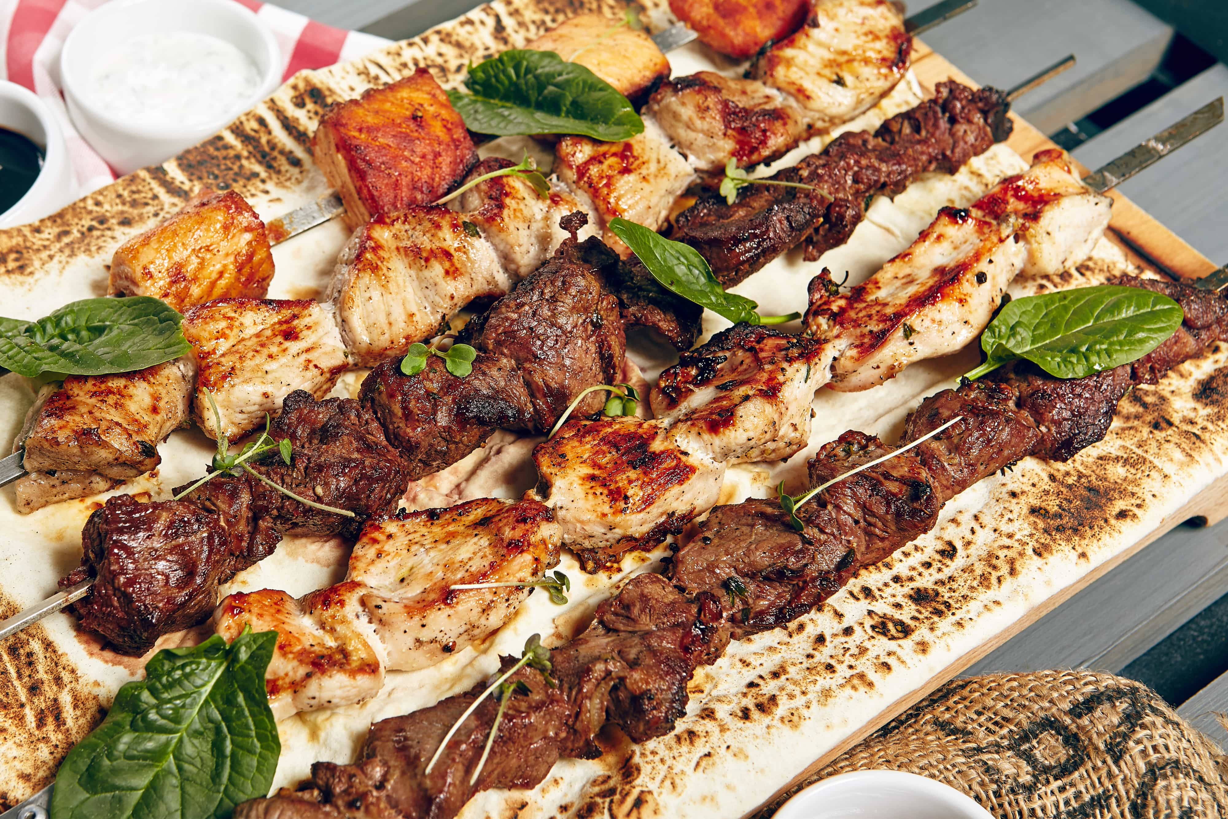 Various Shish Kebab