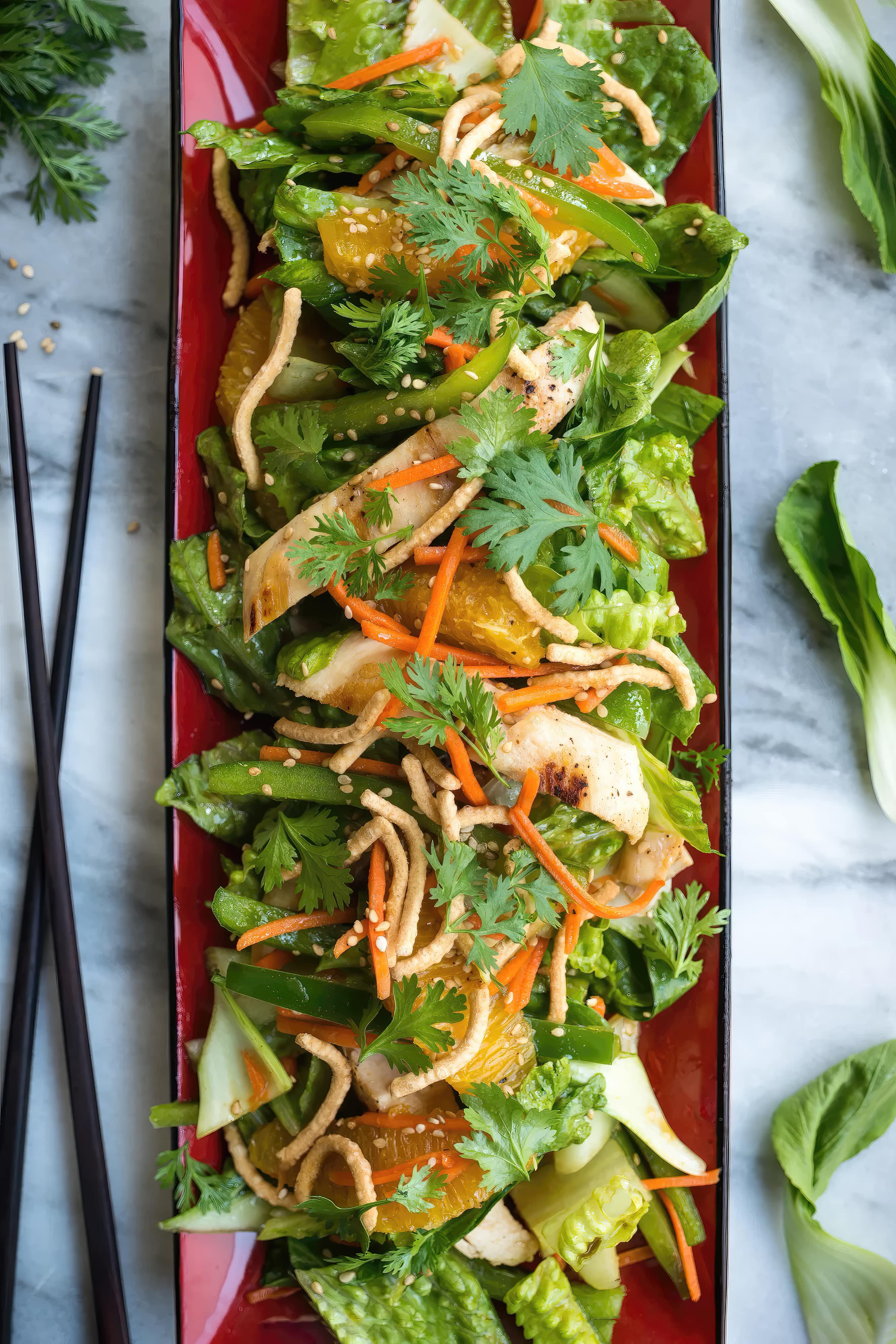 Image of chinese-inspired chicken salad