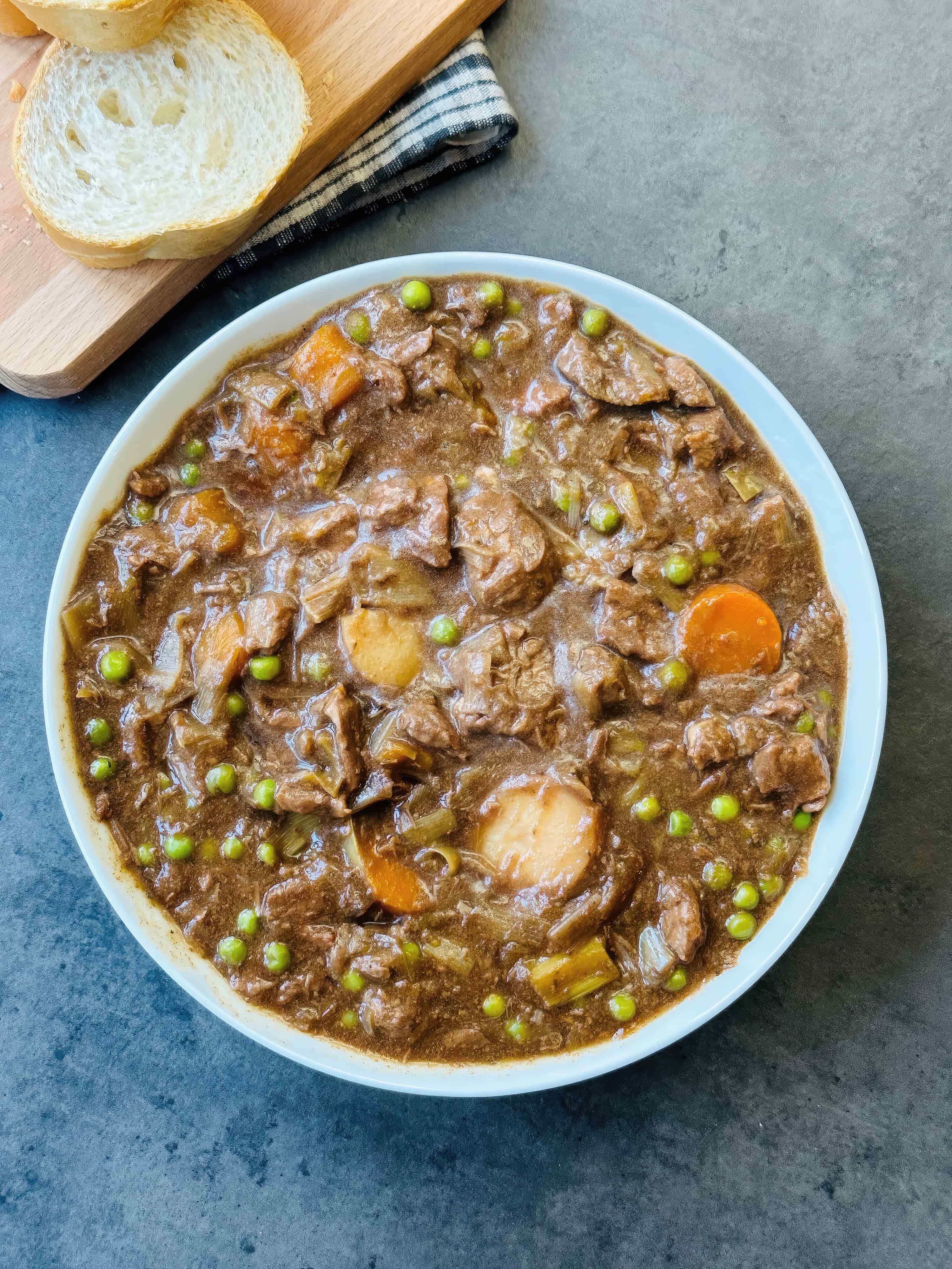 Image of easy slow cooker beef stew