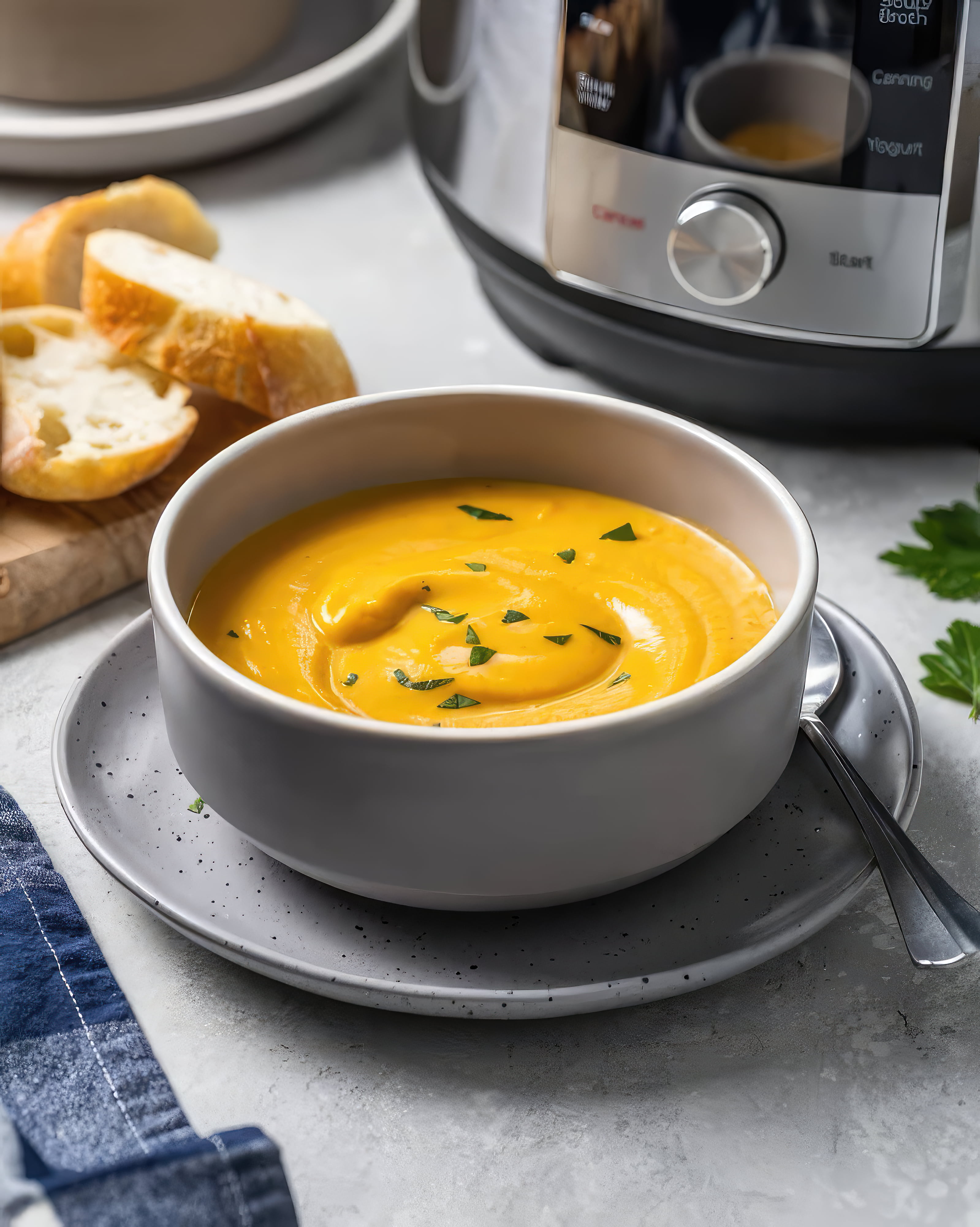 Image of instant pot sweet potato soup