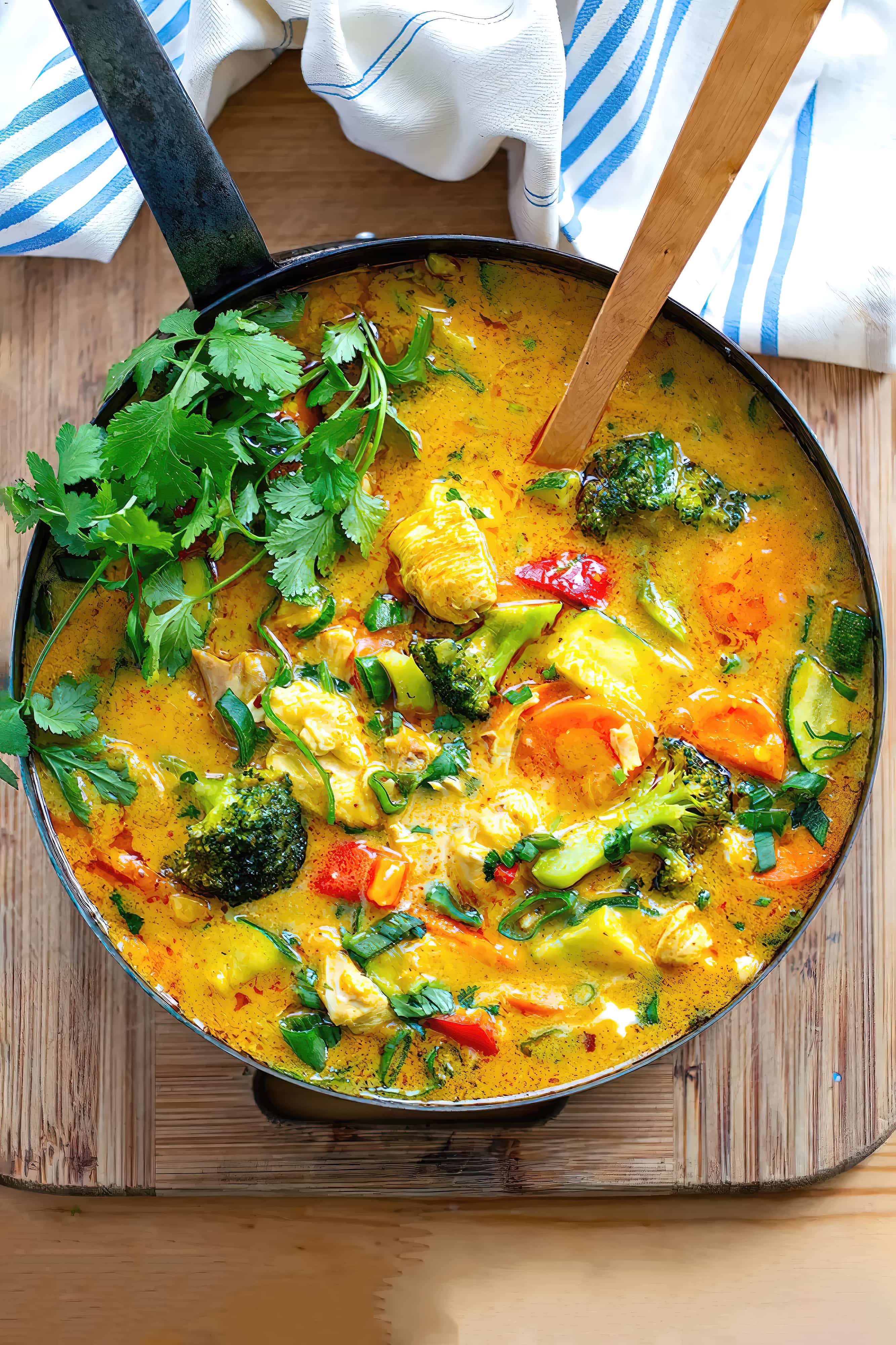 Image of instant pot thai chicken curry